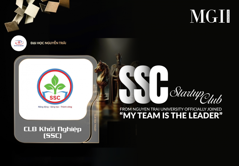 SSC - Startup Club from Nguyen Trai University officially joined “My Team Is The Leader”